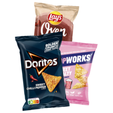 Doritos, Popworks of Lay's oven baked chips